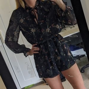 Long sleeve romper